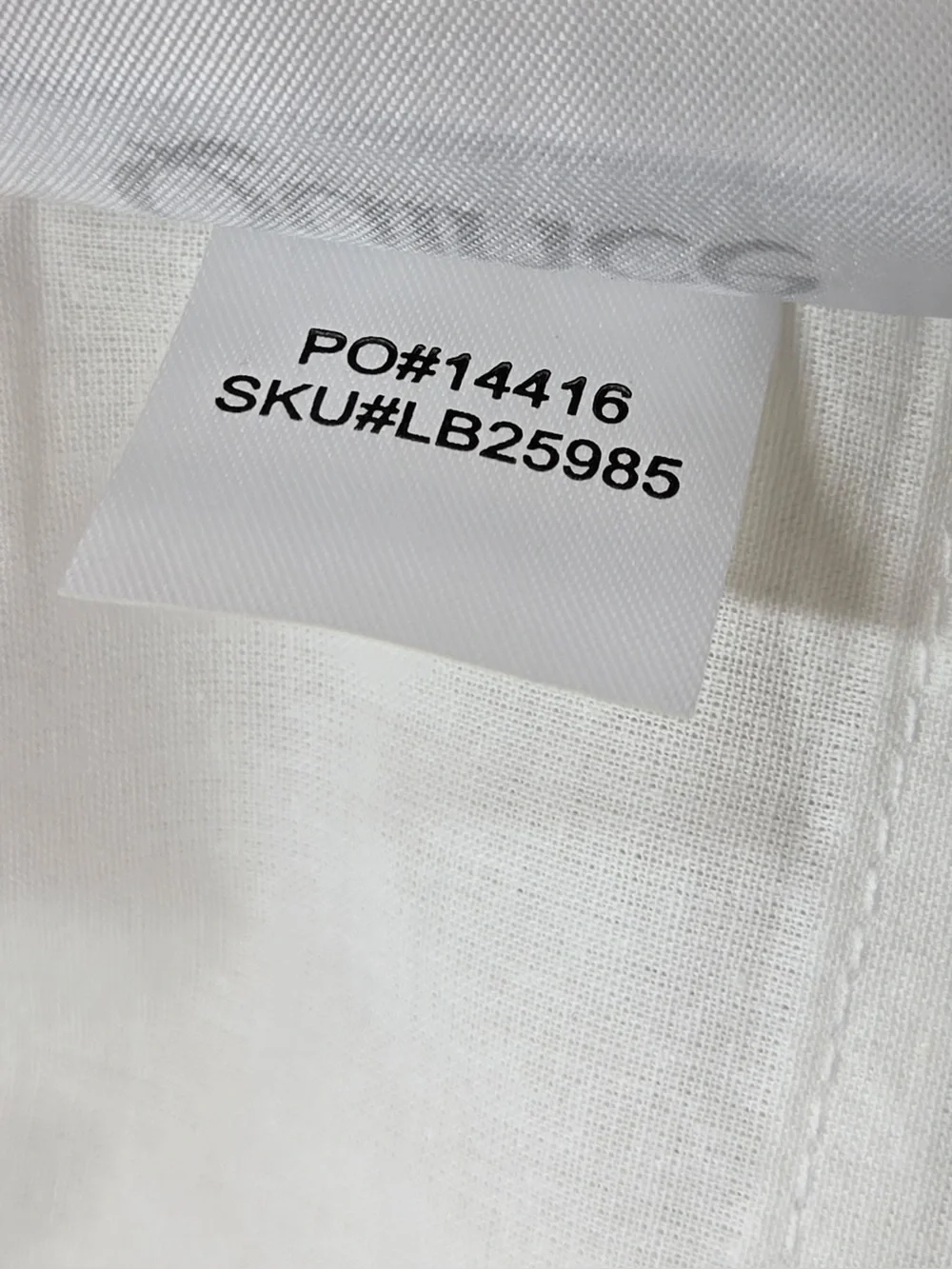 NWT QUINCE Set Of 2 48x108 European Linen Curtains White 0353